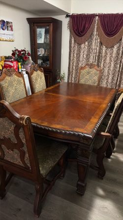 Solid Wood Dining Table Set
