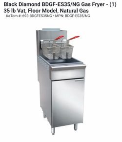 Gas fryer