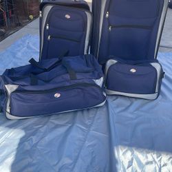 4 Piece Suitcase Set For $80