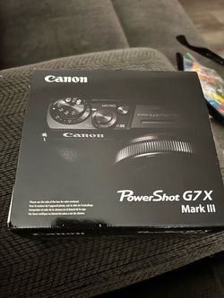 Canon G7X Mark III