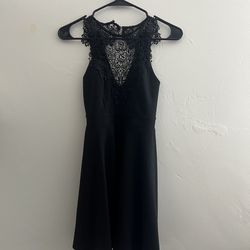 Black Lace Dress