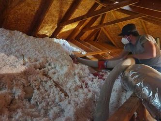 Attic insulation