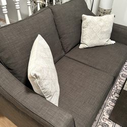 Two Gray Set Couches (pillows not included)