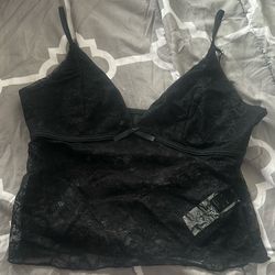 Black Lace Top