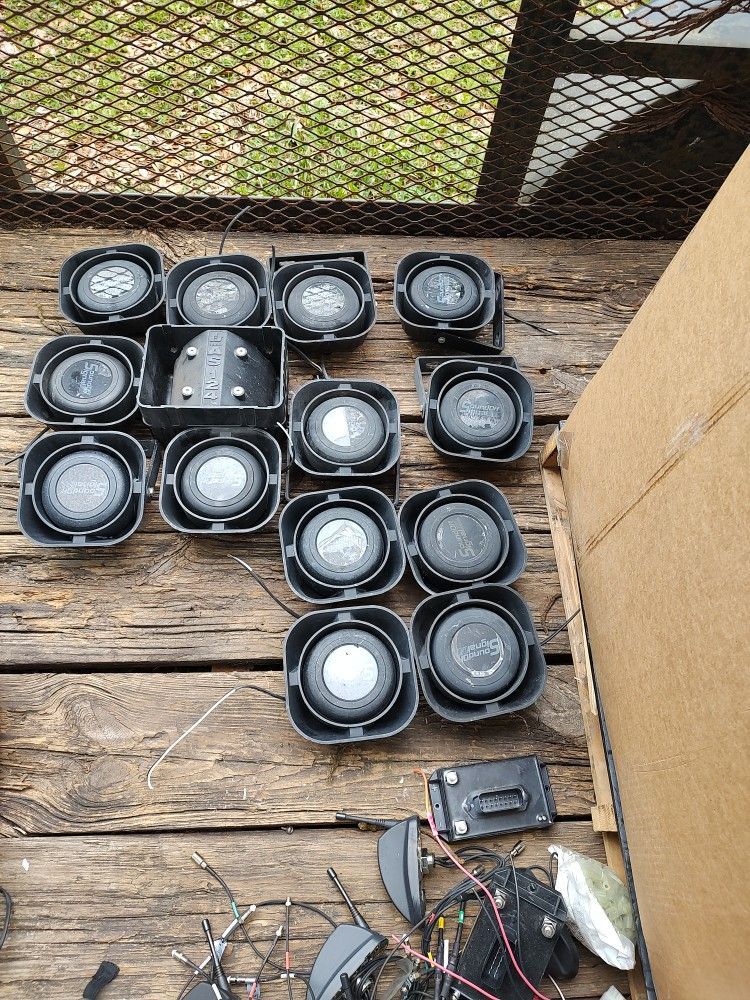Police Car Speakers