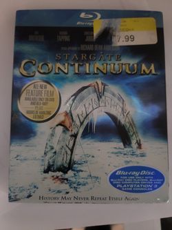 Stargate Continuum Blu Ray And DVD