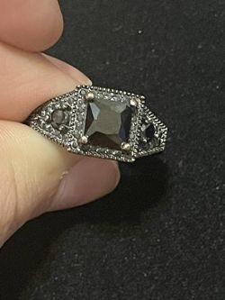 Triple Hematite Ring 