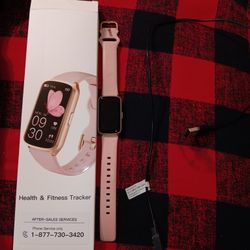 Health And Fitness Tracker Watch