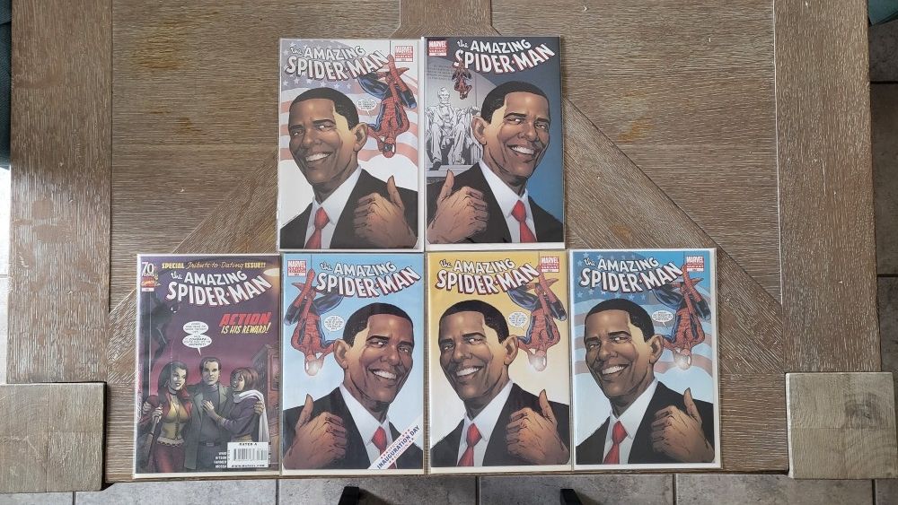 Barack Obama Comic Book #583