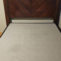 Queen Size Bed, Dresser, and Boxspring