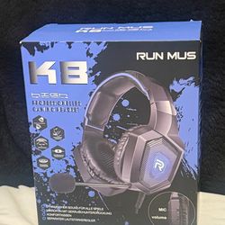 RUNMUS K8 Gaming Headset