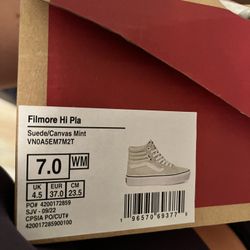 Vans Sneakers Mint Green 