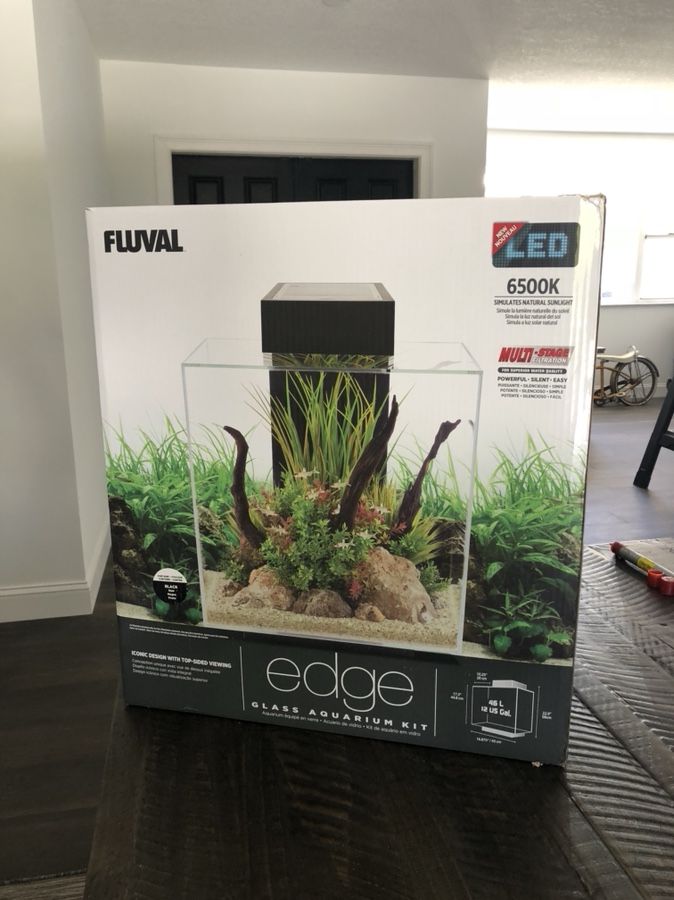 Fluval Edge 2.0 12 Gallon Aquarium New In Box Fish Tank
