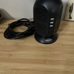 Surge Protector Power Strip Tower 