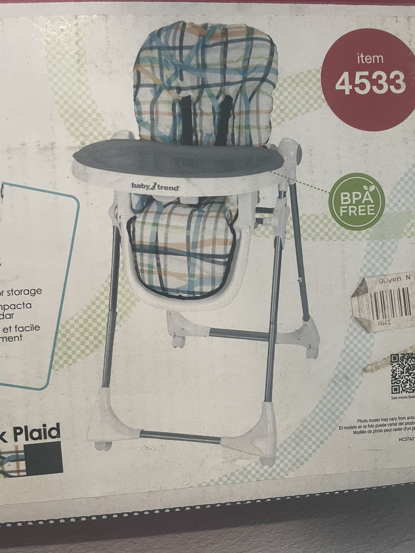 High Chair For Baby