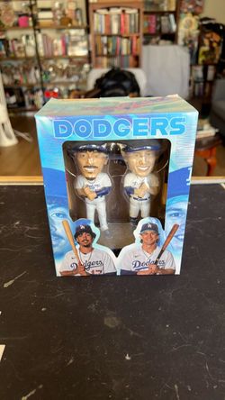 LA Dodgers Dual Bobblehead Set in Box