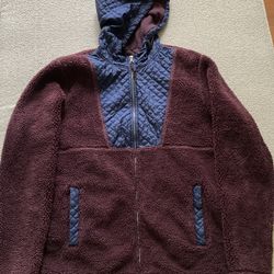 American Rag Men’s Fleece Jacket W/Hood