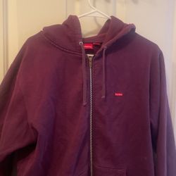 Purple Supreme  Zip Up