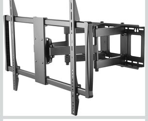 HumanCentric Heavy Duty Full Motion TV Wall Mount for 60-100" TVs, 176lb Capacity, 15° Tilt, 45° Swivel, 24" Extension, Max VESA 900x600mm, Flat or Cu