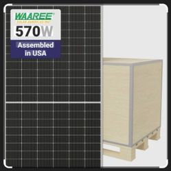 New 570 Watt Solar Panels 