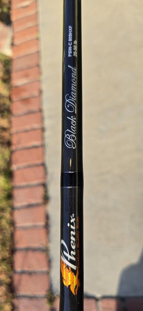 Phenix Black Diamond PSW-C 809HXF 8ft 20-50lb Rod New Unused