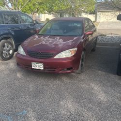 Part Car 2002 Toyota Camry Le 