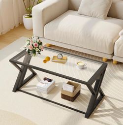 Black Glass Coffee Table