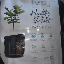 5 Pcs Grow Bags 5 Gallon Plant Grow Bags Multi-Purpose Nonwoven Fabric Pots with Durable Handles,Outdoor Garden Plant Pots 