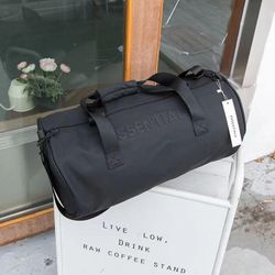FOG Essentials Duffel Bag Black Fear of God Travel Bag