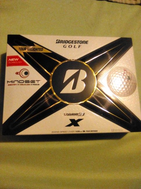 Bridgestone Tour B X MindSet Golf Balls