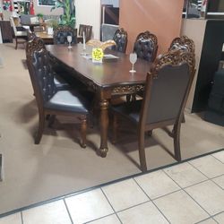 9pc Standard Height Dining Set