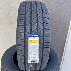 Set Of 4 New Tires 275/55R20 Goodyear Eagle LS-2 For Sale Free Alignment Inspection