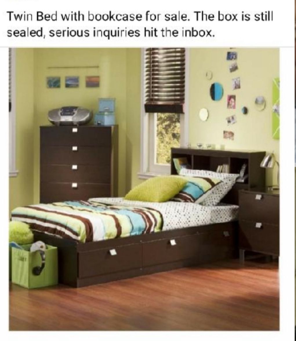 Twin Bed 