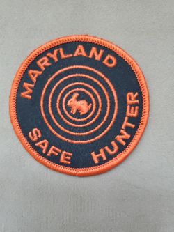 Maryland Safe Hunter patch