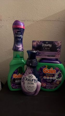 Gain & Downy Laundry Detergent Bundle