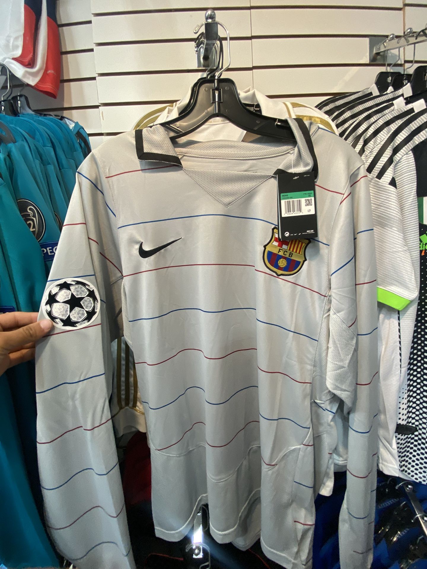 Ronaldihno Retro Barcelona Soccer Jersey