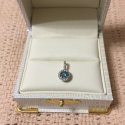 Blue Diamond Pendant