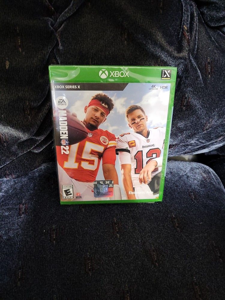 Brand New Sealed Madden 22 For Xbox Series X