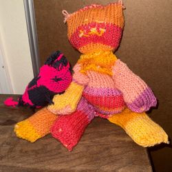 Handmade cat plushies