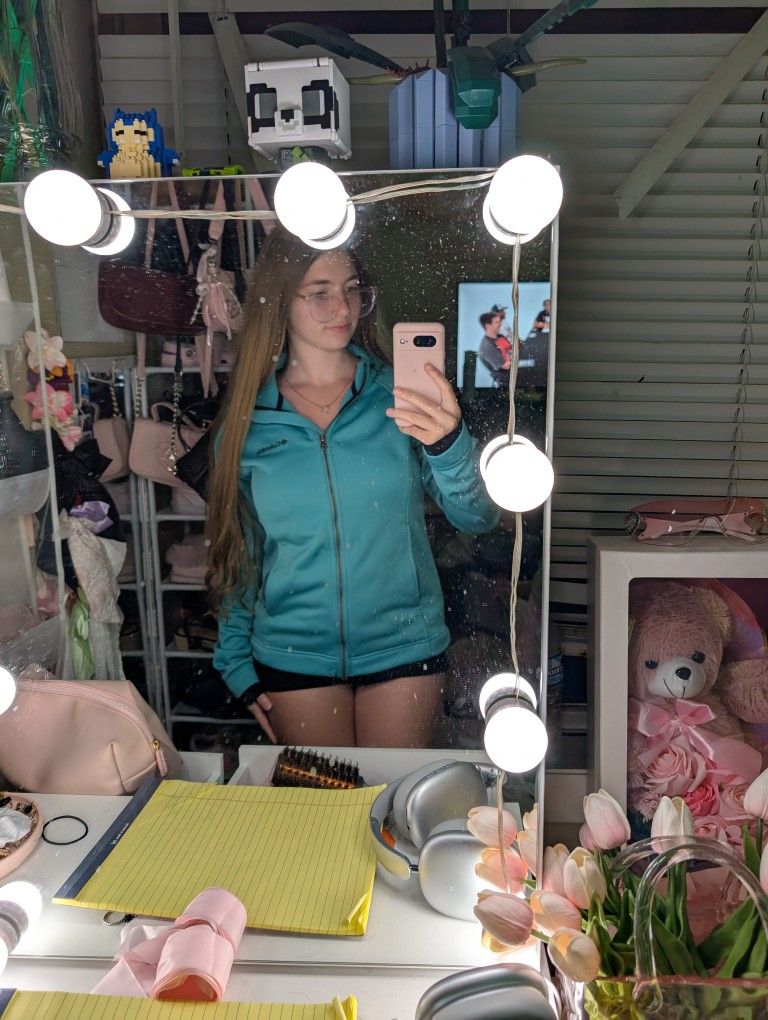 Teal Columbia Sportswear Zip-Up