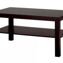 Small Black Coffee Table 