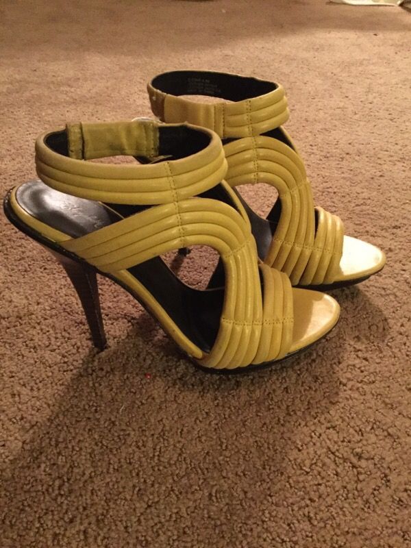 Elizabeth and James new leather heels stilettos