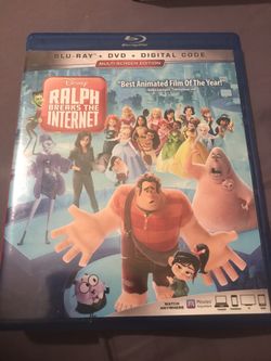 Ralph wrecks the internet Blu Ray