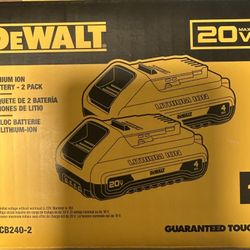 Dewalt 4ah Batteries.