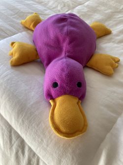 Vintage 1998 Edition TY Pillow Pal Paddles the Platypus