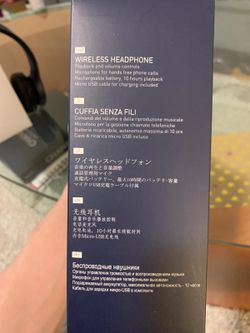 Armani bluetooth headphones hot sale