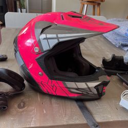 Helmet And Goggles 