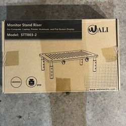 Wali monitor stand riser