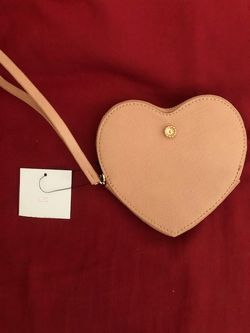 LC Lauren Conrad Heart Wristlet