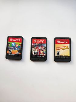 Nintendo Switch Game Cartridges Bundle of 3